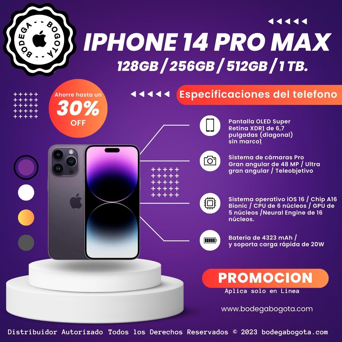 iPhone 14 Plus - 128GB - Morado